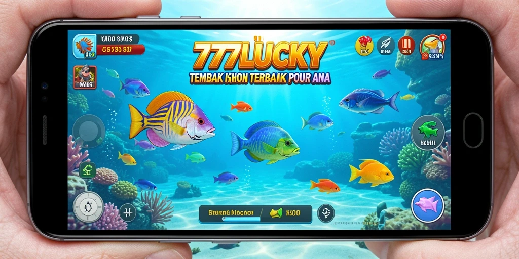 Screenshot menampilkan momen seru dalam game Tembak Ikan.