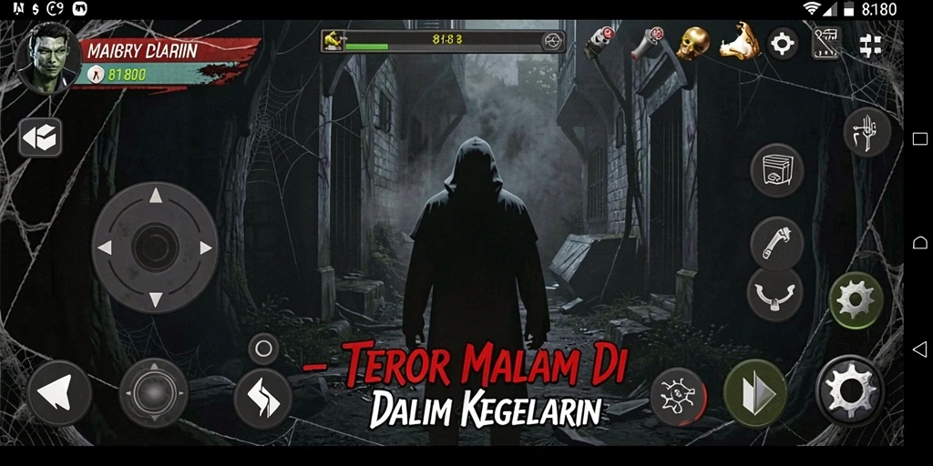 Gameplay menegangkan dari 8180 dengan suasana mencekam.