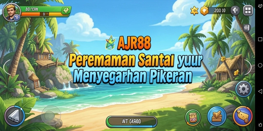 Screenshot gameplay AJR88 yang menunjukkan suasana santai dan menyenangkan.