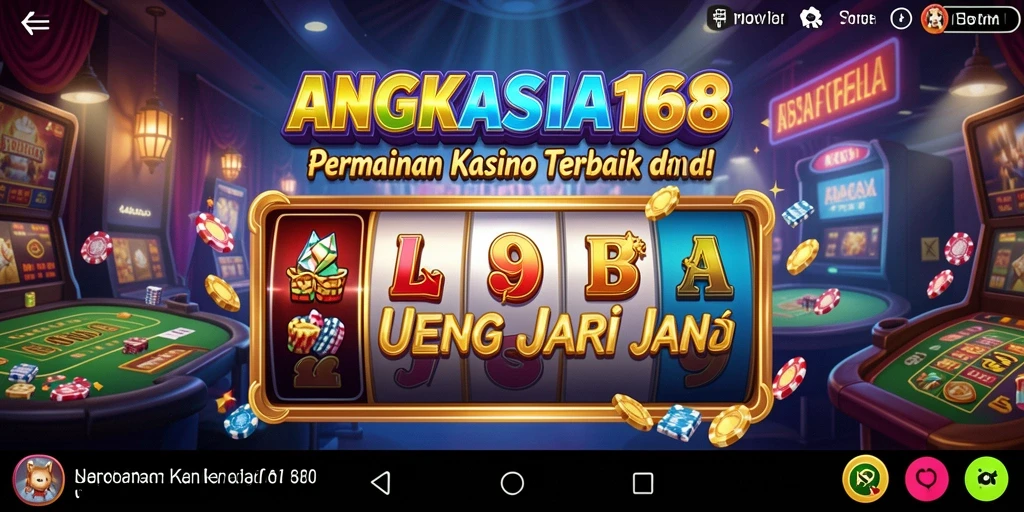 Tampilan gameplay menarik ANGKASA168 dengan grafik yang memukau.