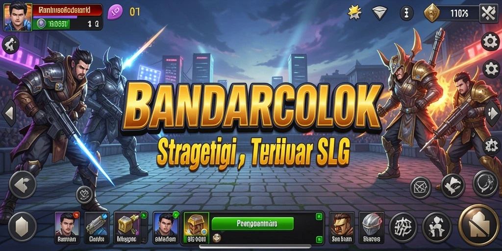 Screenshot utama BANDARCOLOK menampilkan aksi gameplay yang mendebarkan.