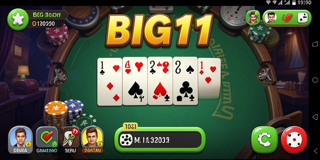 Tampilan gameplay seru dan kompetitif dalam BIG11.