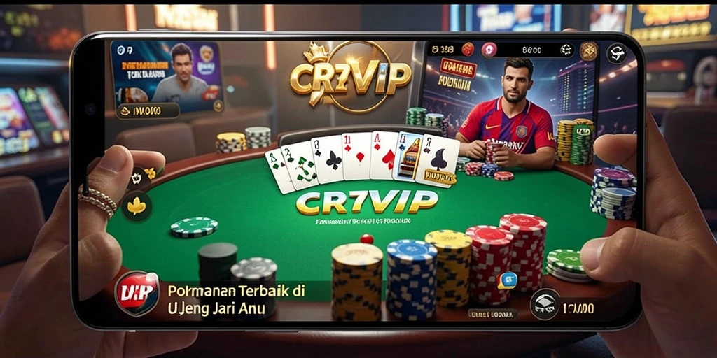 Tangkapan layar menunjukkan gameplay seru di CR7VIP dengan grafik yang menarik.