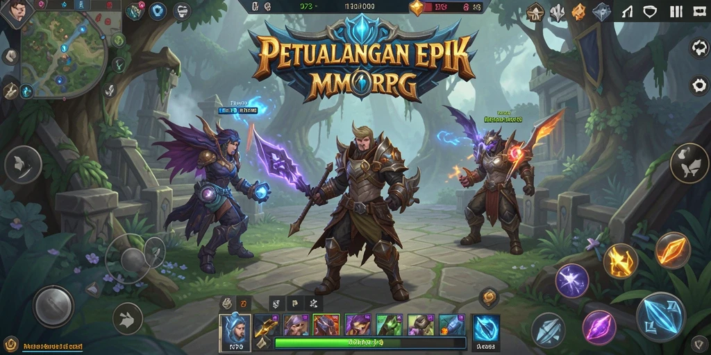 Gameplay menarik D73 dengan aksi petualangan seru.