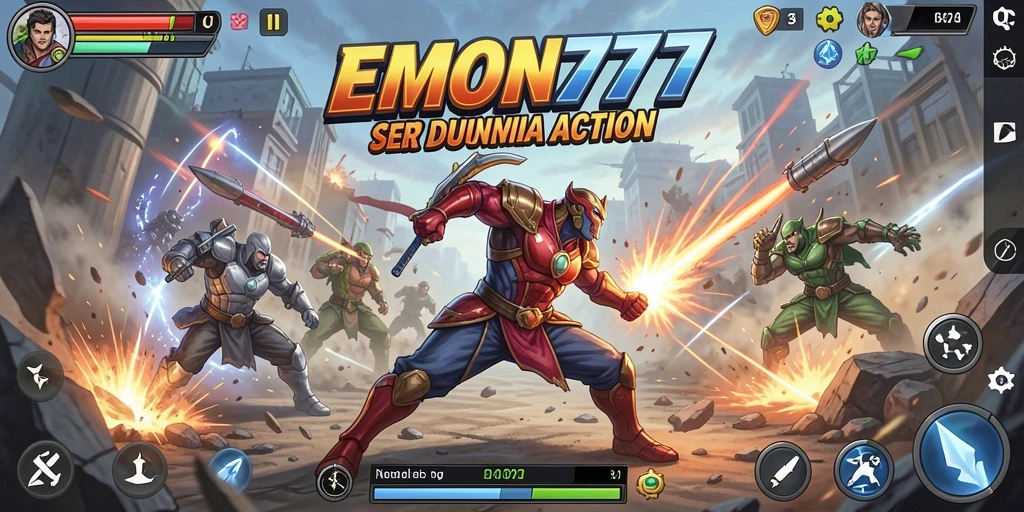 Gameplay seru dan mendebarkan di EMON777.