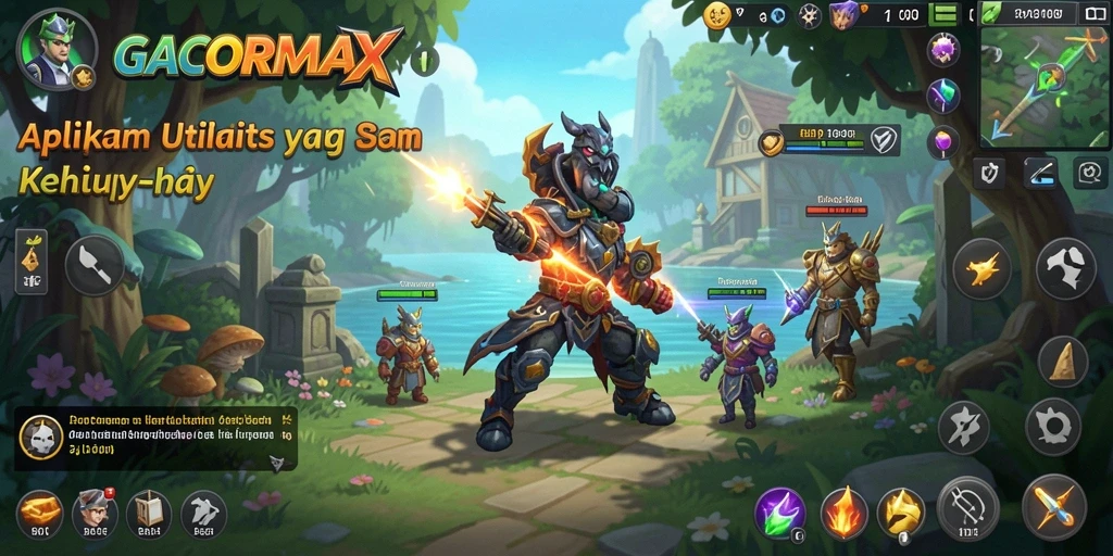 Screenshot GACORMAX menampilkan antarmuka aplikasi yang bersih dan mudah digunakan.