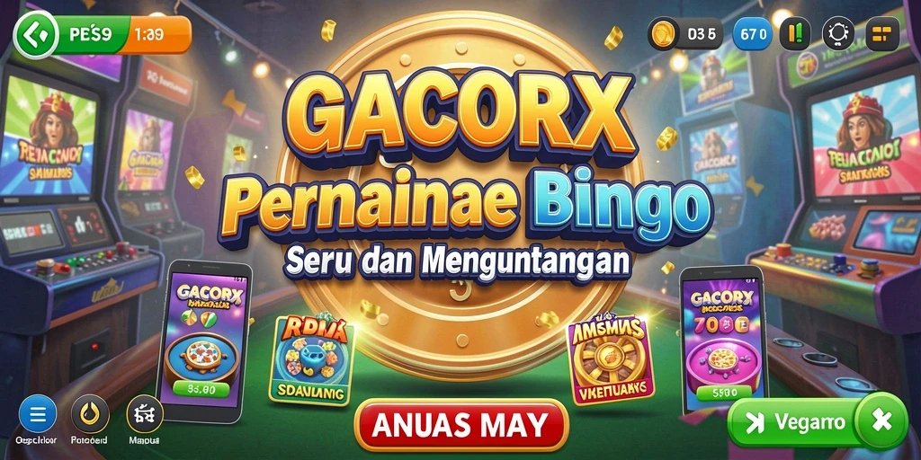 Tampilan gameplay GACORX yang seru dan interaktif.