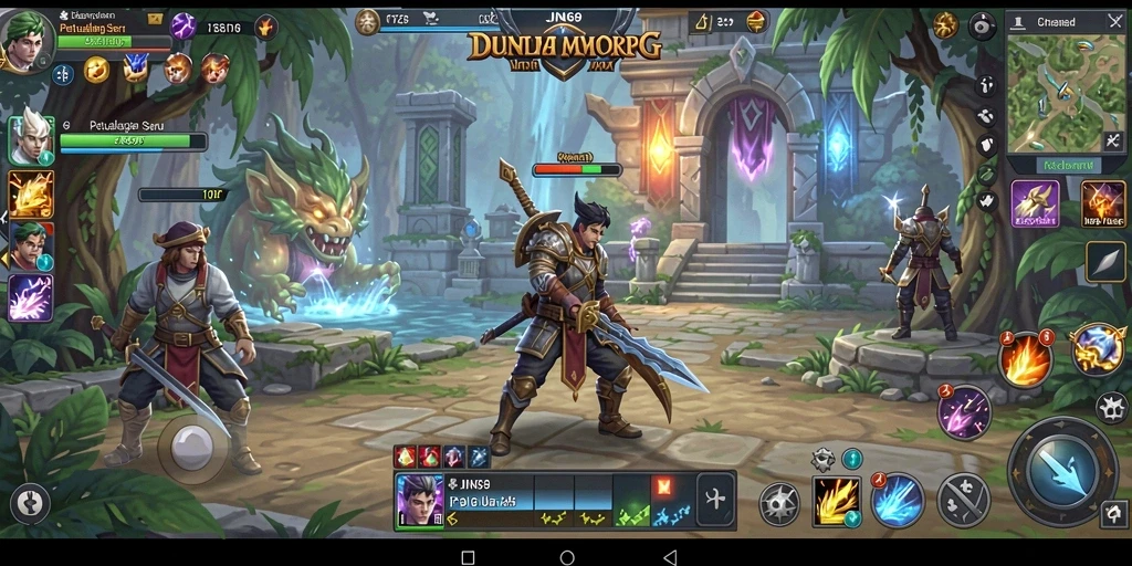 Tampilan gameplay seru di JIN69 dengan pertarungan dinamis.