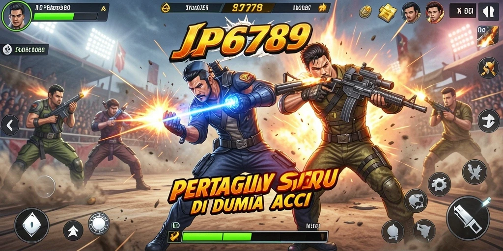 Gameplay seru di JP6789 dengan aksi bertarung yang mendebarkan.