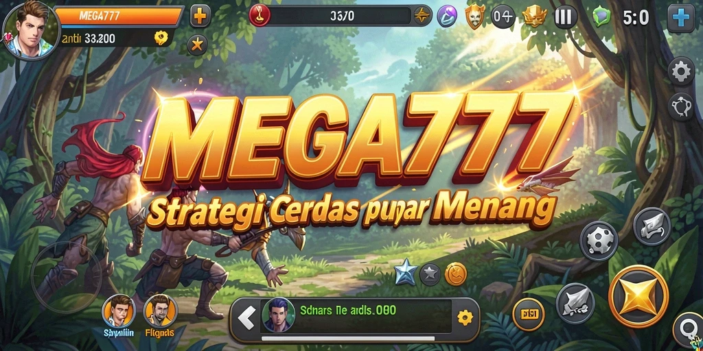 Tampilan gameplay MEGA777 yang mendebarkan dan strategis.