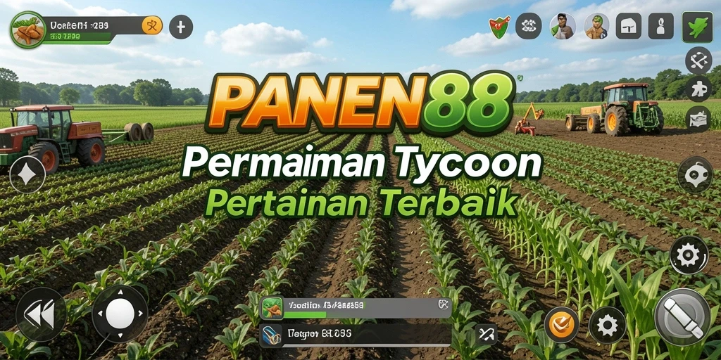 Tampilan gameplay <strong>PANEN88</strong> yang menarik dan interaktif dalam genre Tycoon.
