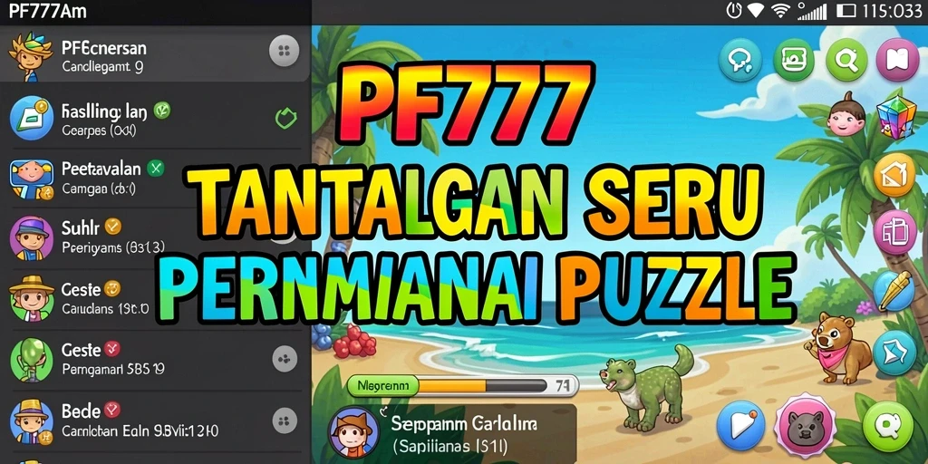 Tampilan menarik dari gameplay PF777 yang menantang dan seru.