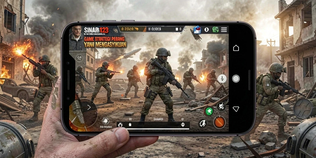 Tampilan menarik dari gameplay SLG yang mendebarkan.