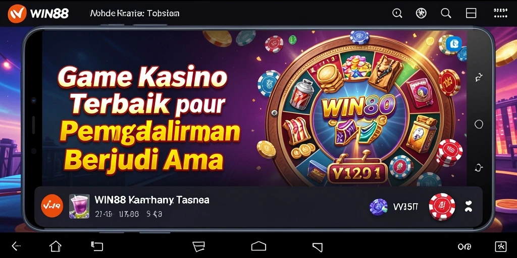 Tampilan menakjubkan dari gameplay Kasino di WIN88.